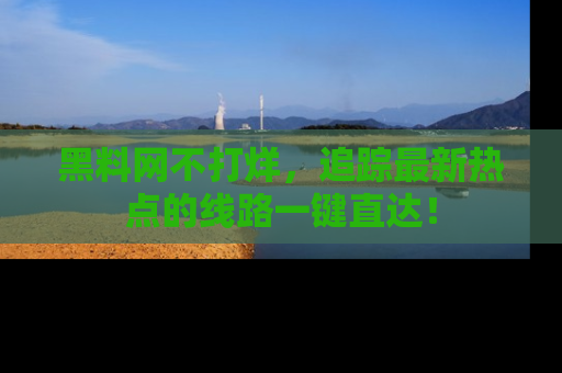 黑料网不打烊，追踪最新热点的线路一键直达！