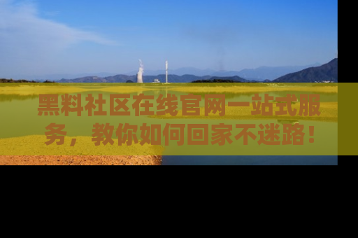 黑料社区在线官网一站式服务，教你如何回家不迷路！