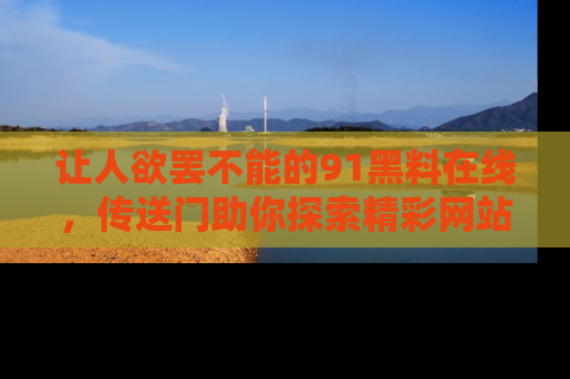 让人欲罢不能的91黑料在线，传送门助你探索精彩网站内幕！