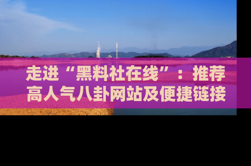 走进“黑料社在线”：推荐高人气八卦网站及便捷链接的全面指南